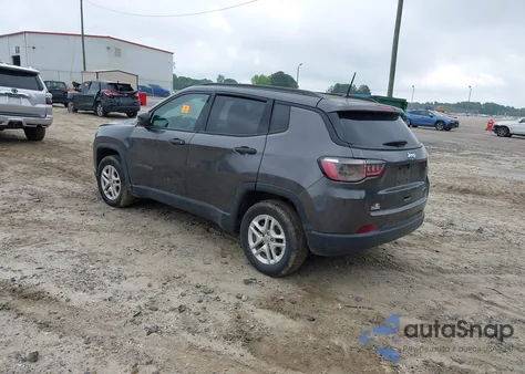 2018 Jeep Compass Sport Fwd из США, поврежденный, VIN 3C4NJCAB0JT335333